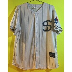 New York Yankees Pin Striped Jersey XL. rare SGA dominos Aaron Judge jersey XL